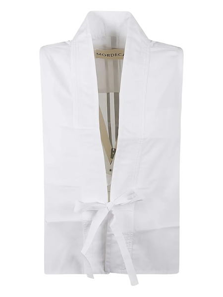  Mordecai Sleeveless Shirt - White 