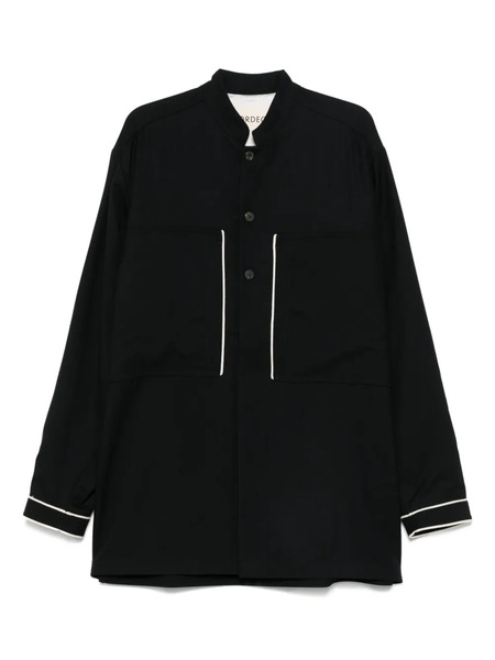  Mordecai Virgin-wool Shirt - Black 