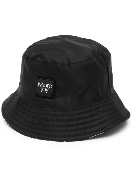  More Joy Logo-patch Bucket Hat - Black 