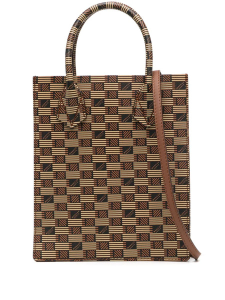  Moreau Suite Junior Leather Shoulder Bag - Brown 