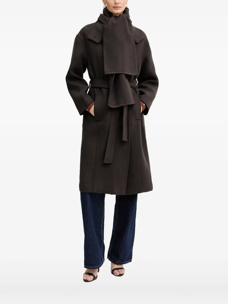  Morgan Belted Coat - Brown 