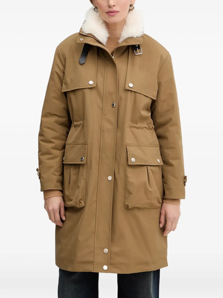  Morgan Buckle Collar Jacket - Brown 