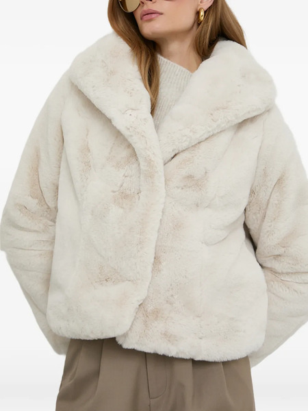  Morgan Faux-fur Jacket - Neutrals 