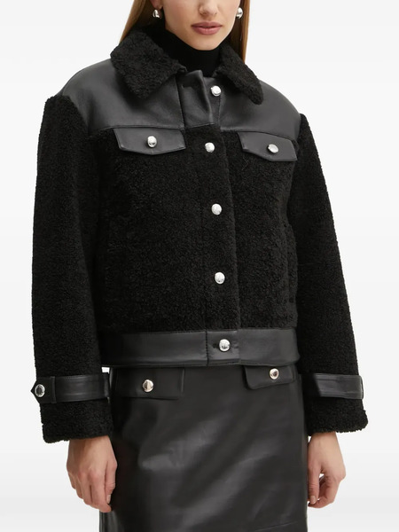  Morgan Panelled Jacket - Black 