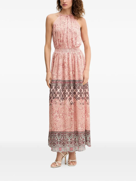  Morgan Patterned Maxi Dress - Pink 