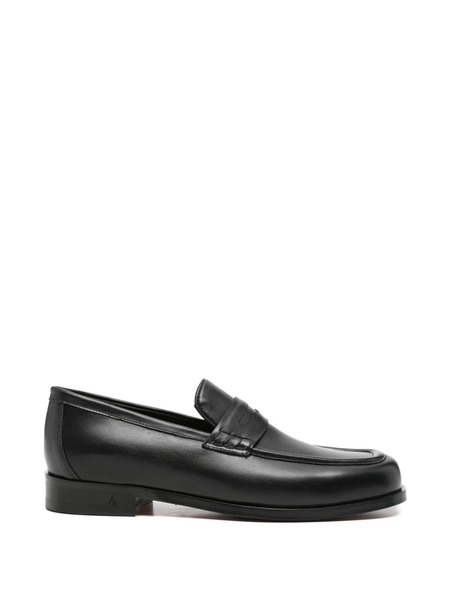 Morgillo Levi Penny-strap Loafers - Black 