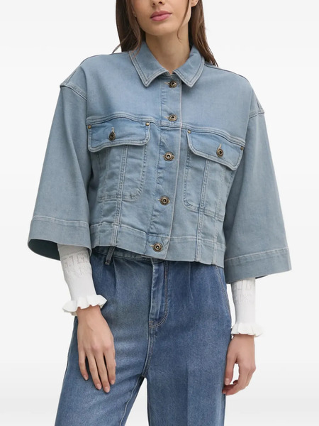  Mos Mosh Flap-pocket Jacket - Blue 
