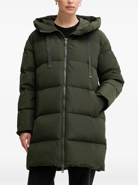  Mos Mosh Hooded Padded Coat - Green 
