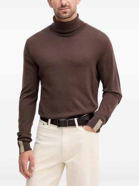  Mos Mosh Roll-neck Sweater - Brown 