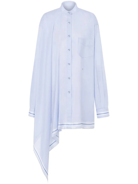  Moschino Asymmetric Shirt - Blue 