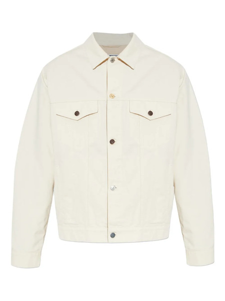  Moschino Button-fastening Flap-pocket Jacket - Neutrals 
