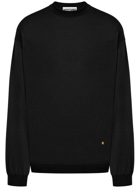 Moschino Crew-neck Sweater - Black 