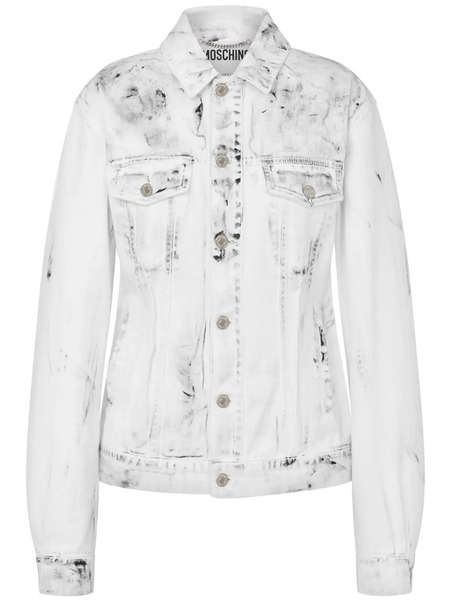  Moschino Denim Jacket - White 
