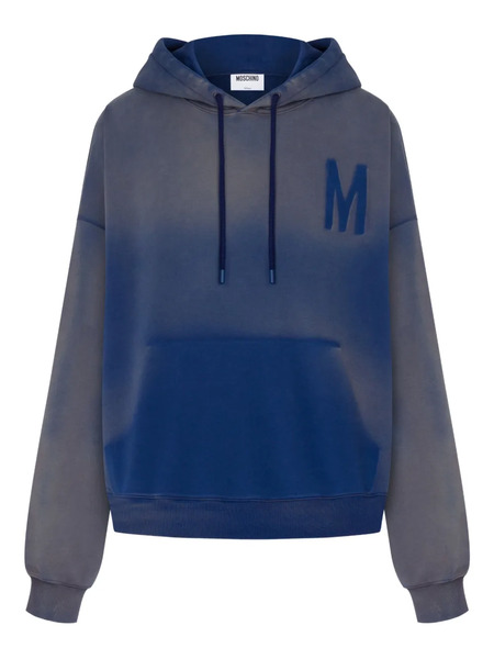  Moschino Gradient-effect Hoodie - Blue 