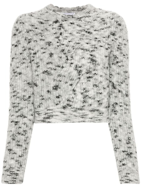  Moschino Jeans Braid-detail Sweater - Grey 