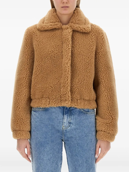 Moschino Jeans Collared Jacket - Brown 