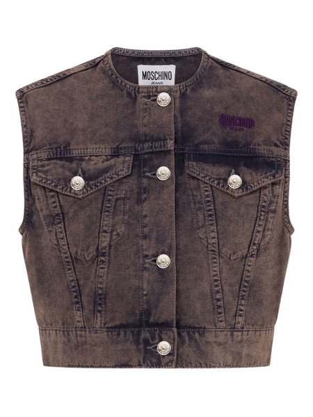  Moschino Jeans Cotton Vest - Grey 
