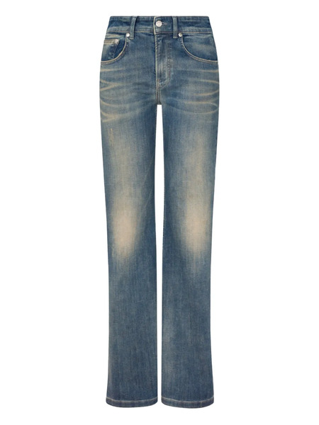  Moschino Jeans Five Pockets Flared Jeans - Blue 