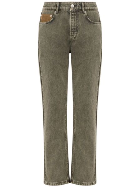  Moschino Jeans Flared Cropped Jeans - Grey 