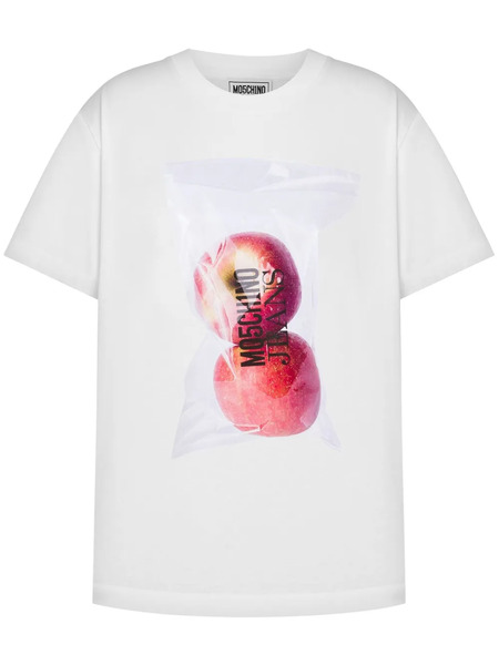  Moschino Jeans Printed T-shirt - White 