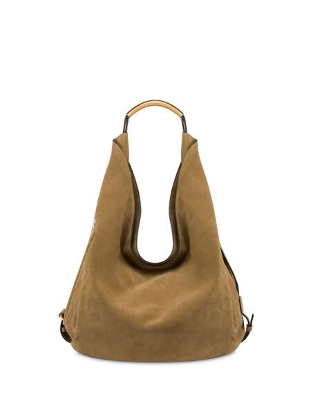  Moschino Large Handle Me Shoulder Bag - Neutrals 