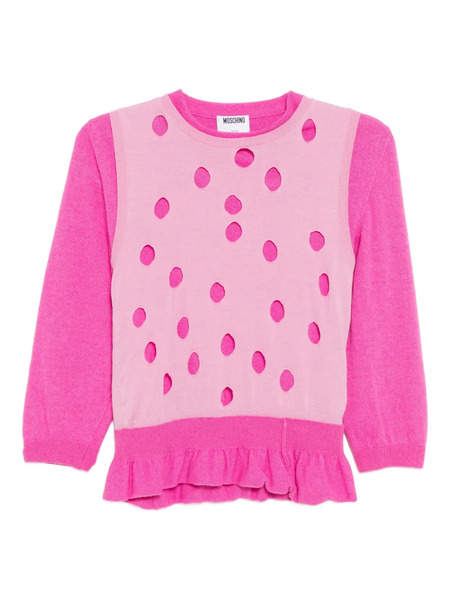  Moschino Layered Jumper - Pink 