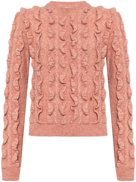  Moschino Logo-plaque Sweater - Pink 
