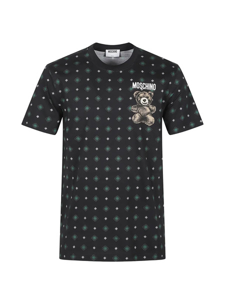  Moschino Patterned T-shirt - Black 