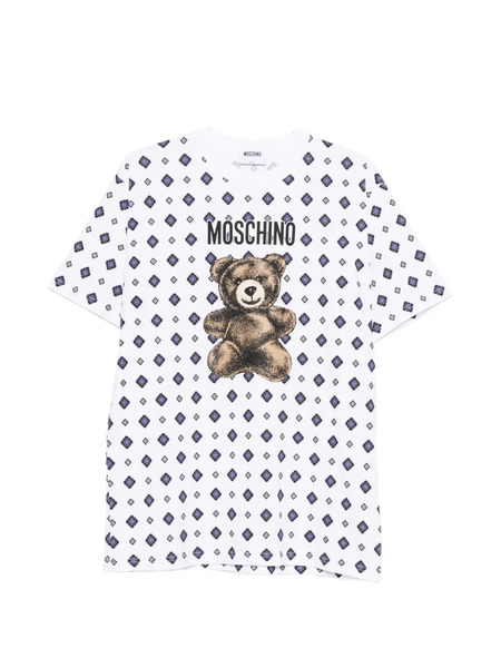  Moschino Patterned T-shirt - White 