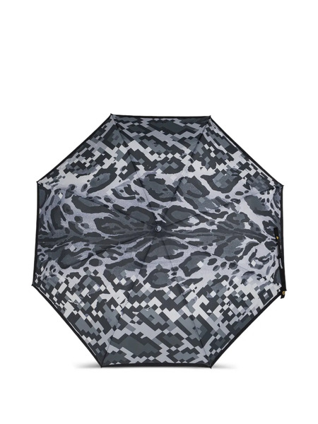  Moschino Pixel-print Umbrella - Grey 