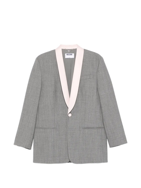  Moschino Shawl-lapel Blazer - Grey 