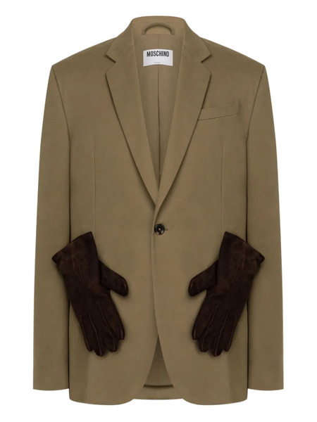  Moschino Single-breasted Blazer - Neutrals 