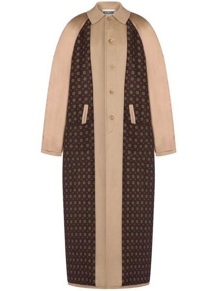  Moschino Single-breasted Coat - Neutrals 
