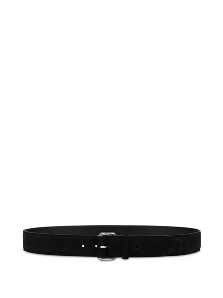  Moschino Suede Belt - Black 