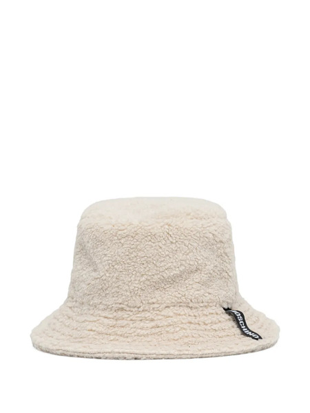  Moschino Texture Logo-patch Hat - Neutrals 