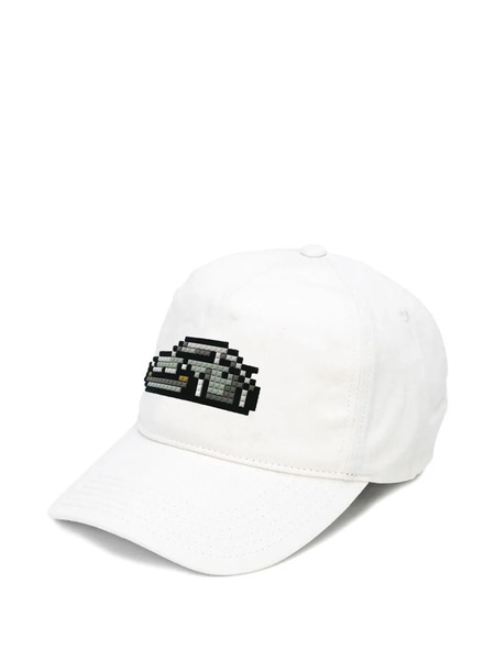  Mostly Heard Rarely Seen 8-bit 8-bit Car-design Baseball Hat - White 