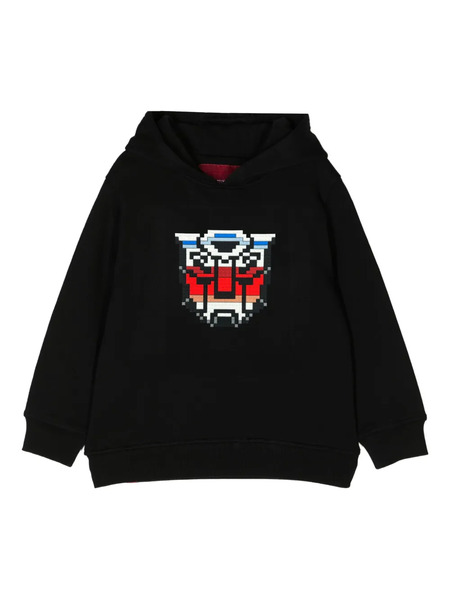  Mostly Heard Rarely Seen 8-bit Mini Automobile Hoodie - Black 