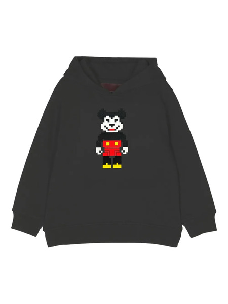  Mostly Heard Rarely Seen 8-bit Mini Mouse Bear Hoodie - Grey 