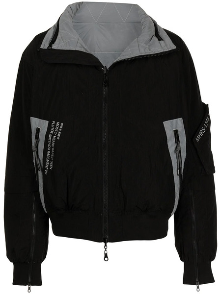  Mostly Heard Rarely Seen Reversible Padded Jacket - Black 