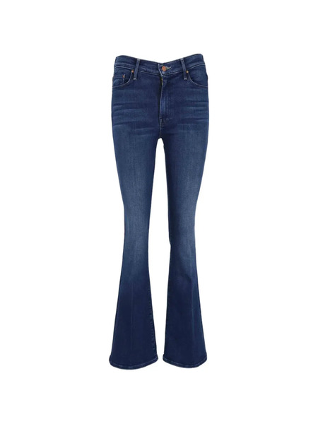  Mother Belt-loop Pocket Jeans - Blue 
