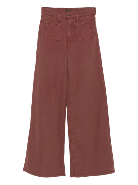  Mother Patch-pockets Jeans - Brown 