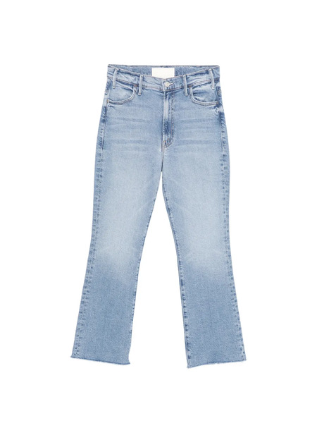  Mother The Hustler Ankle Fray - Blue 