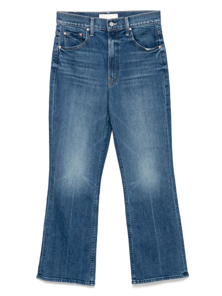  Mother The Lasso Sneak Jeans - Blue 