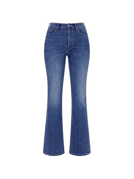  Mother Tripper Ankle Flared Jeans - Blue 