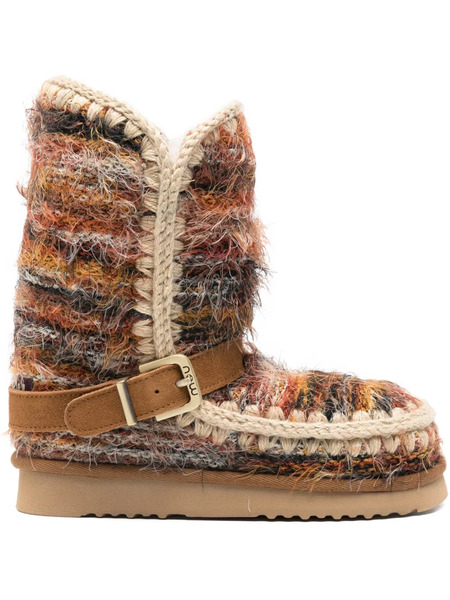  Mou 24 Buckle-strap Boots - Brown 