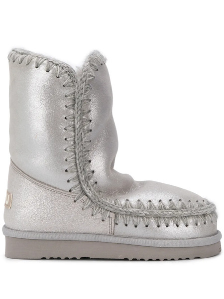  Mou Eskimo 24 Ankle Boots - Silver 