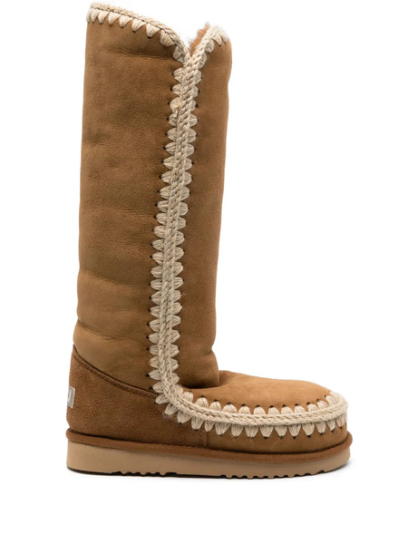  Mou Eskimo 40 Leather Boots - Brown 