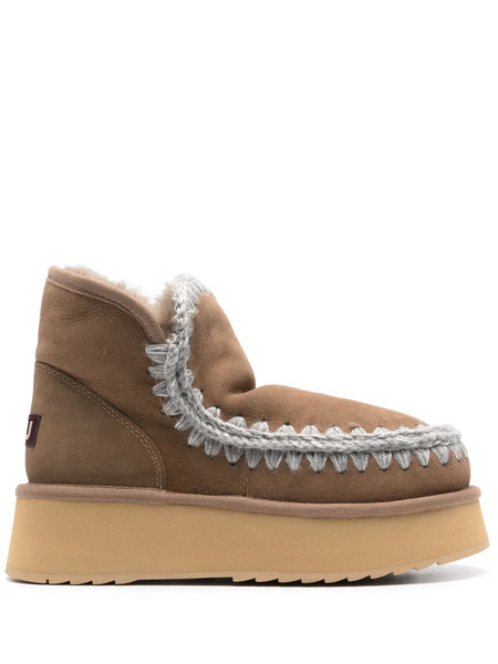  Mou Mini Eskimo Platform Boots - Brown 