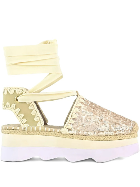  Mou 55mm Espa Platform Espadrilles - Neutrals 