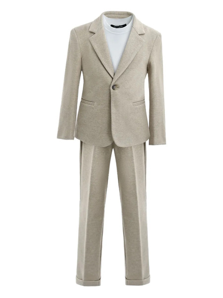  Moustache Single-breasted Suit - Neutrals 